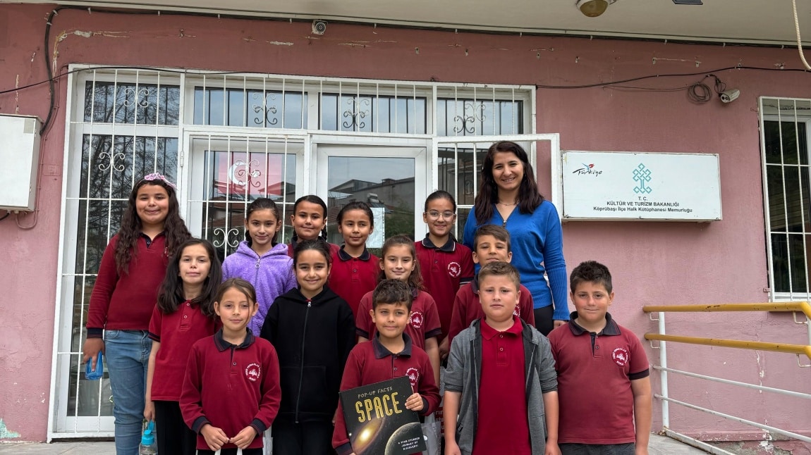 Köprübaşı İlçe kütüphane ziyareti 